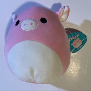 Squishmallows Peter the pig NWT 8” high